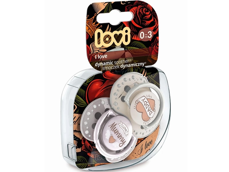 Canpol Lovi 22/866 Suzeta I Love 0-3 luni N2