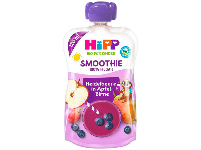 Hipp 84002 SMOOTHiE Coacaza, mar si para 120 ml