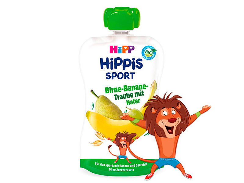 Hipp 84500 Sport Para,banana, struguri si ovaz 120 g ( 1 an )
