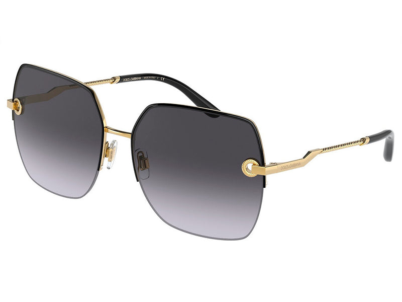 Ochelari de soare Dolce Gabbana DG2267-02/8G-63, din Metal, p/u femei