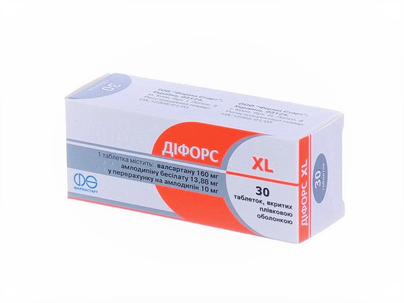 Difors 160mg+10mg comp.film