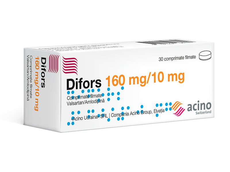 Difors 160mg+10mg comp.film