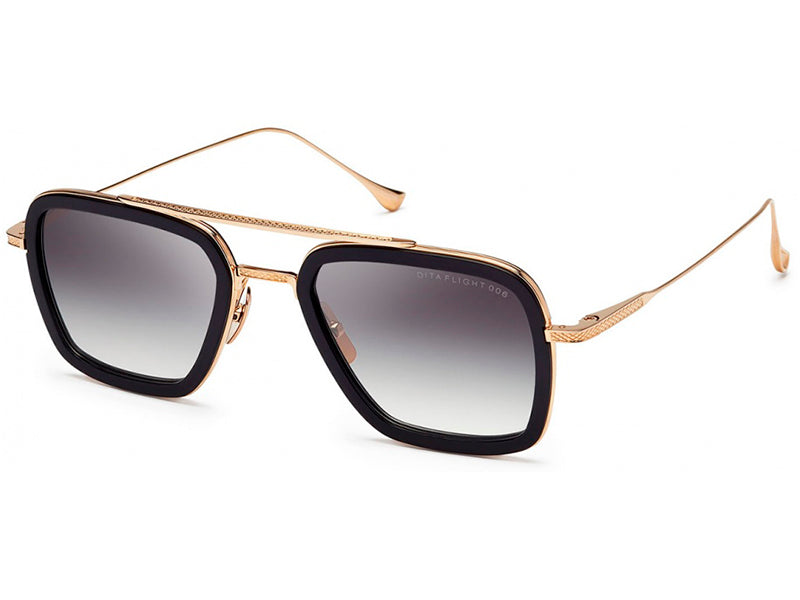 Ochelari de soare Dita FLIGHT.006 7806-B-BLK-GLD-52, 2025, din Titan, p/u barbati