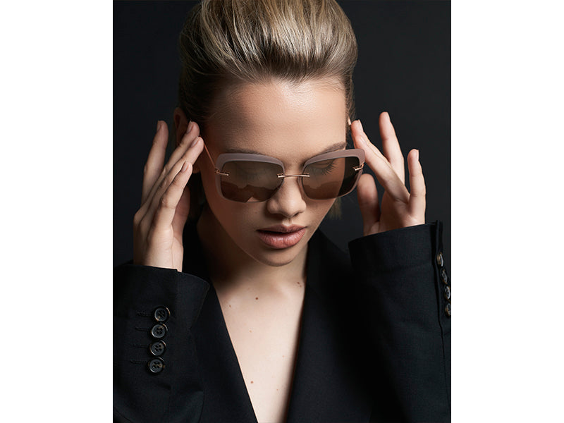 Солнцезащитные очки Silhouette Accent Shades 8166/75-8540-00/00, High-Tech Titanium, женские