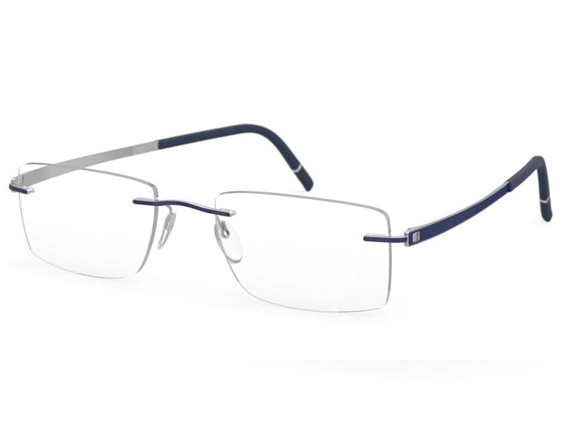 Rama optica Silhouette Momentum 5529/FG-4510-52/19, SPX High-Tech Titanium, unisex, Rimless