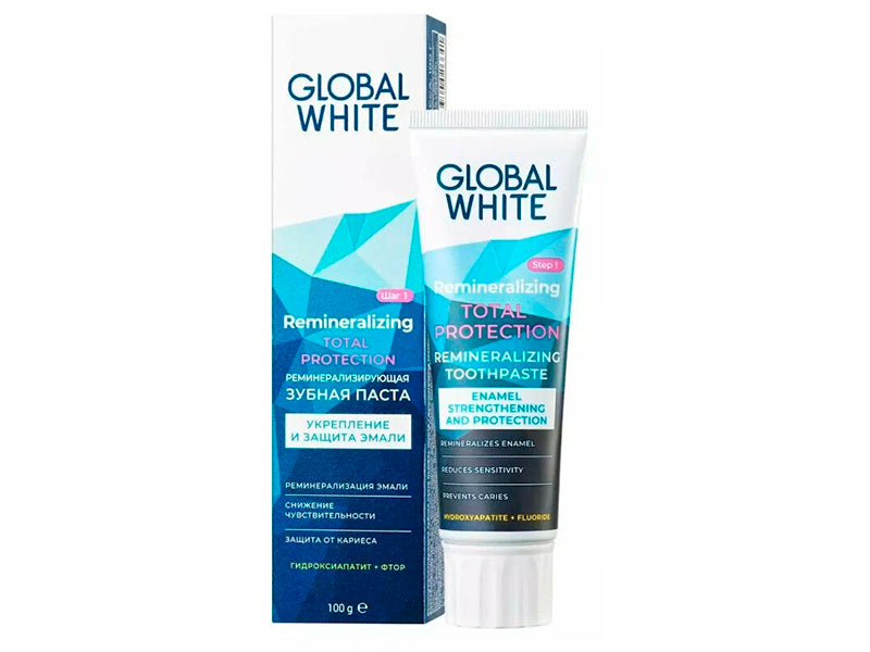 Global White Pasta de dinti reminalizata