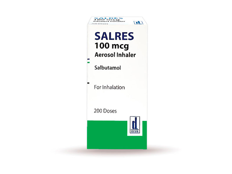 Salres (salbutamol) susp.de inhalat presuriz.100mg/doza 200 doze