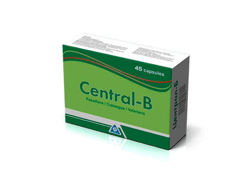 Central-B 100mg+25mg+25mg caps.
