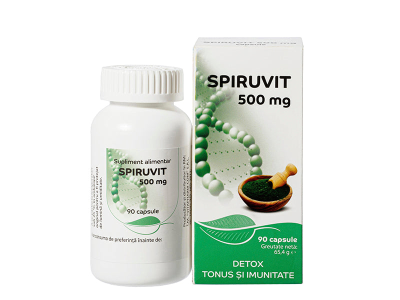 Spiruvit 500mg caps. (Spirulina)