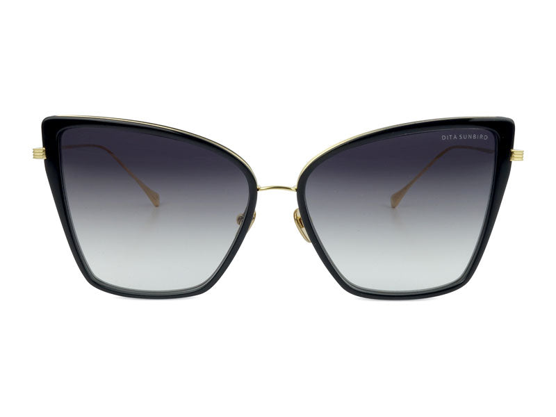 Ochelari de soare Dita SUNBIRD 21013-A-BLK-GLD-59, din Acetat/Metal, p/u femei