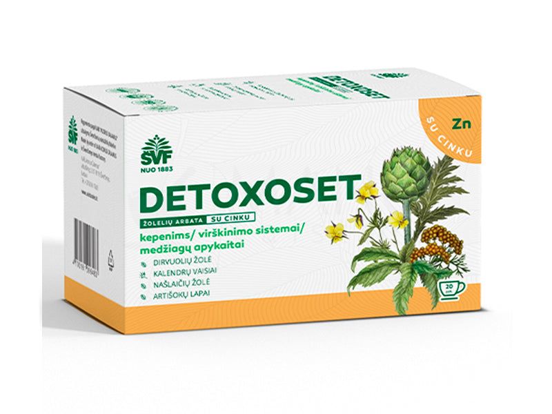 Detaxoset Ceai detoxifiere plic