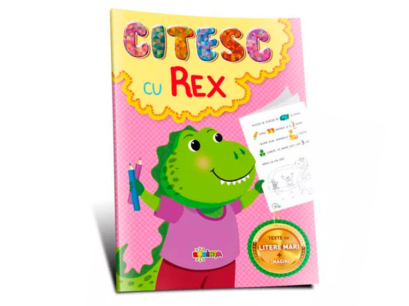 Carte Citesc cu Rex