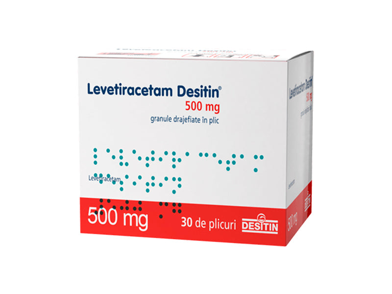 Levetiracetam Desitin 500mg granule drajefiate