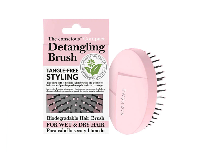 The conscious Perie de par Compacta biodegradabila Ice Pink