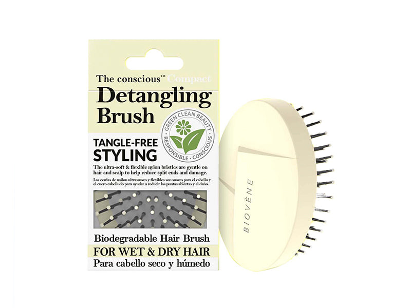 The conscious Perie de par Compacta biodegradabila Canary Yellow