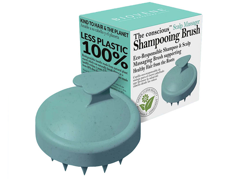 The conscious Perie pu samponare si masaj Mint Green
