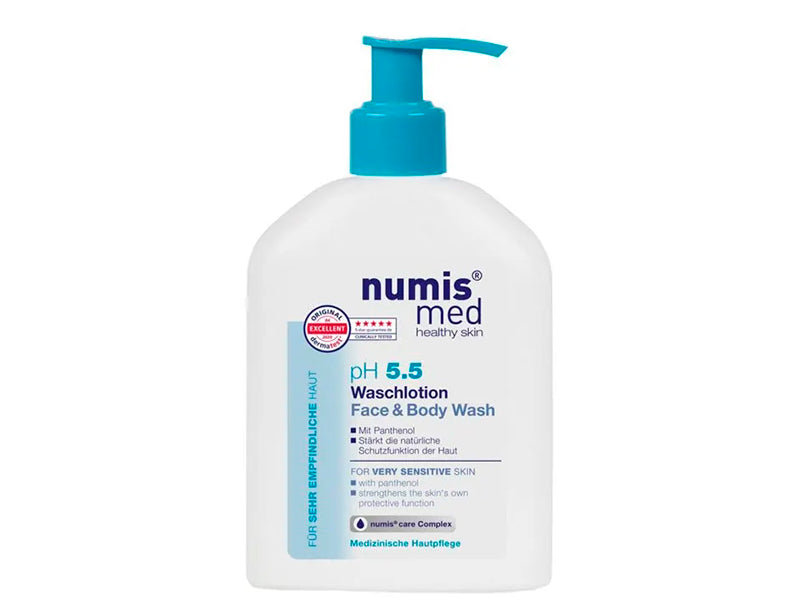 Numismed Lotiune de curatare fata si corp pH5,5 Sensitive 200ml
