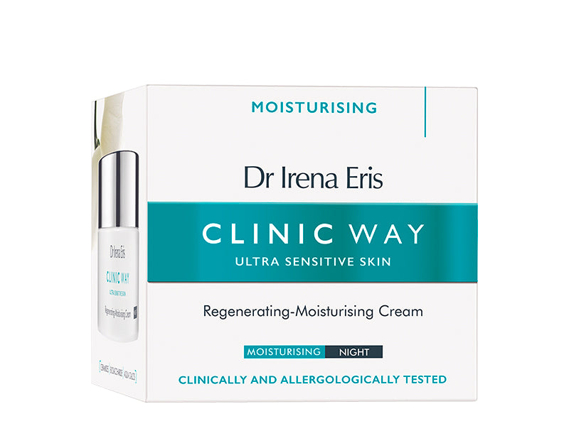 Clinic Way Creama de noapte hidratanta si calmanta 50ml E5741
