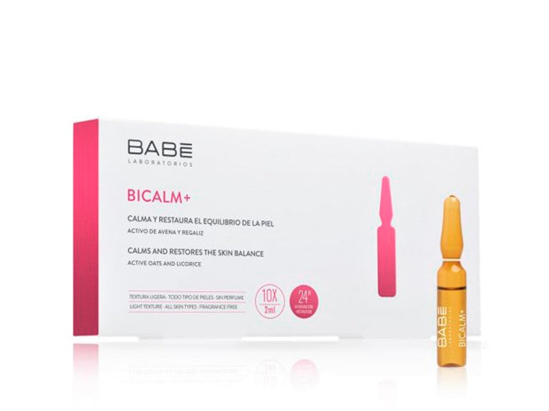 BABE Bicalm+ Solutie pentru calmarea pielii 10 fiole x2ml