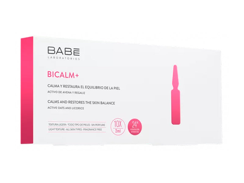 BABE Bicalm+ Solutie pu calmarea pielii 10 fiole x2ml