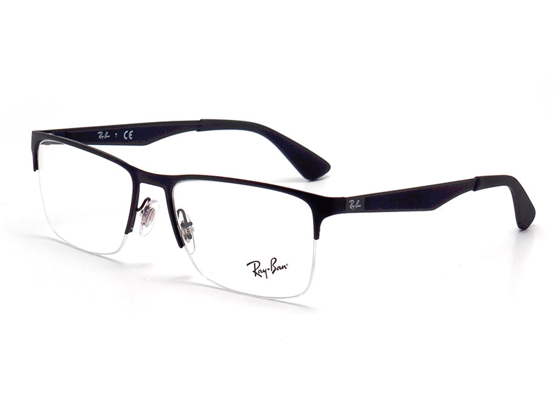 Rama Optica Ray Ban RX6335-2503-56, din Metal, p/u barbati