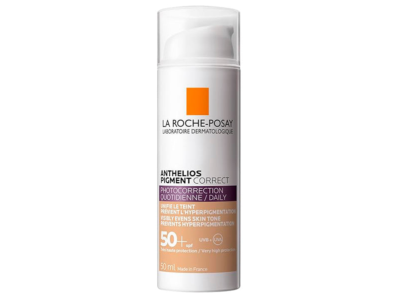 La Roche Posay Anthelios Crema cu nuanta anti-pete pigmen Medium SPF 50+