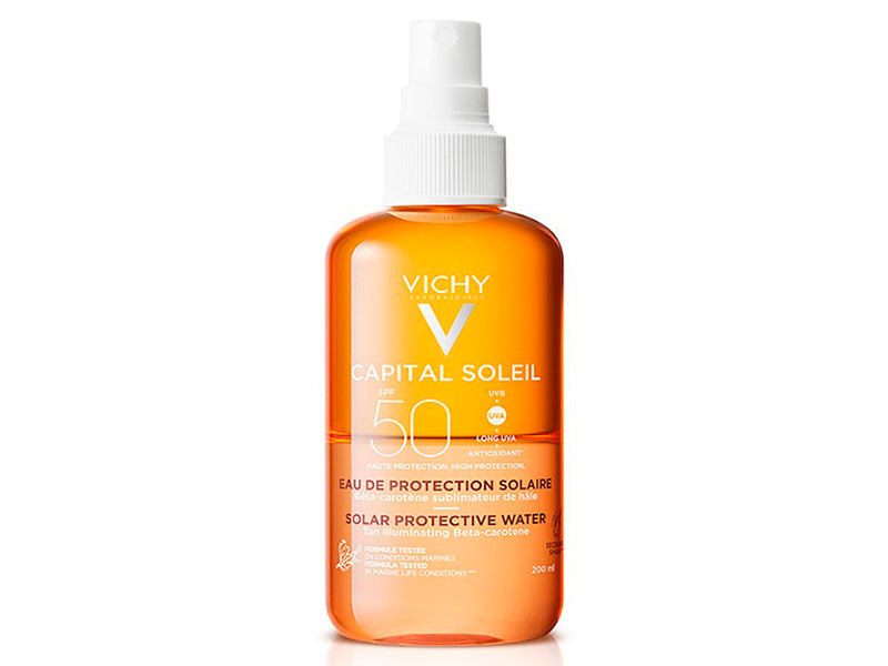 Vichy Capital Soleil Apa de protectie solara Bronzanta SPF 50 200ml