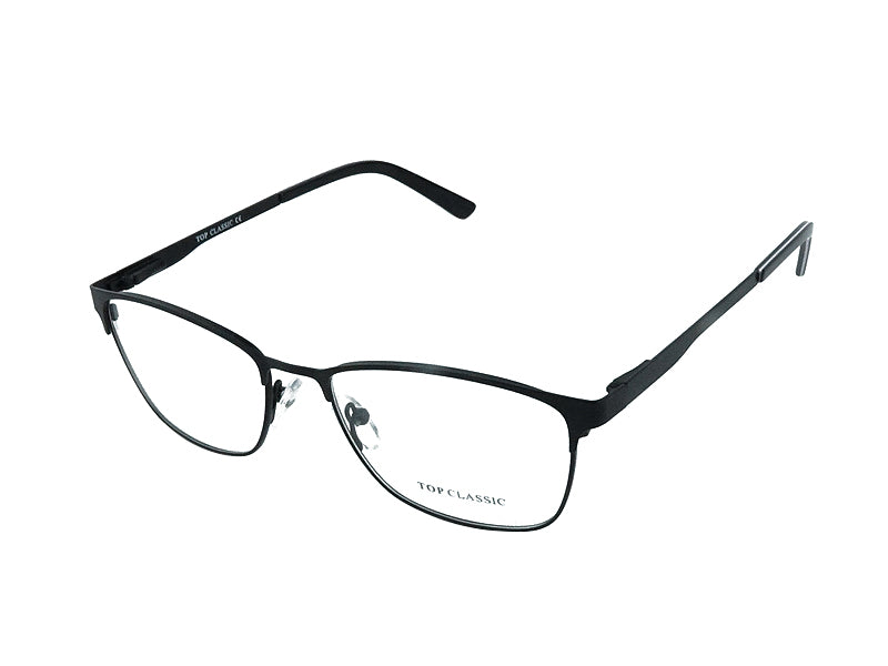 Rama optica Top Classic TP9014 C1, 53-17-140, matt black, 2025, din Metal, unisex