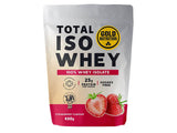 GoldNutrition Pudra proteica izolat Total Iso Whey capsuna 450g (GN61936)