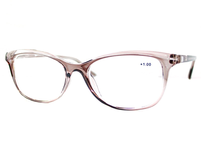 Ochelari de citit Expert E08368 +2.50, 2024, bej, din Acetat, pentru femei