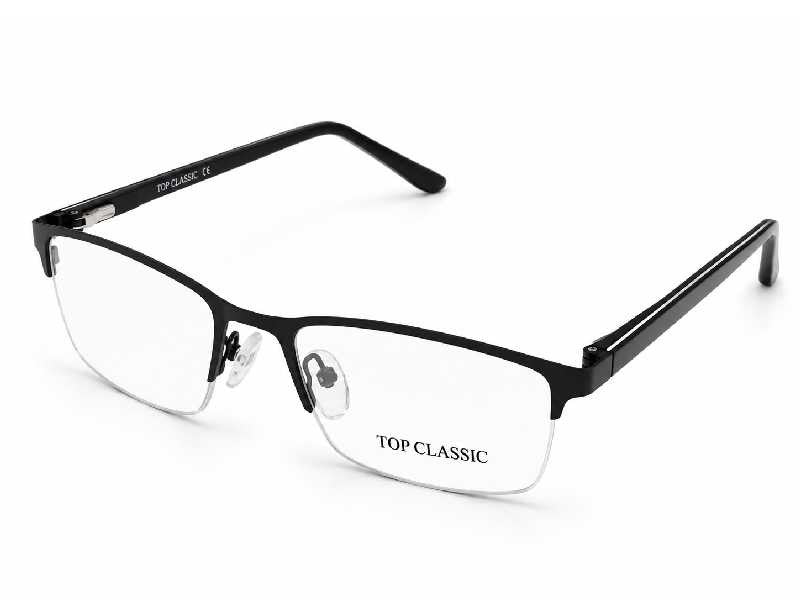 Rama optica Top Classic TP9026 C1, 53-16-140, black, 2025, din Metal, p/u barbati