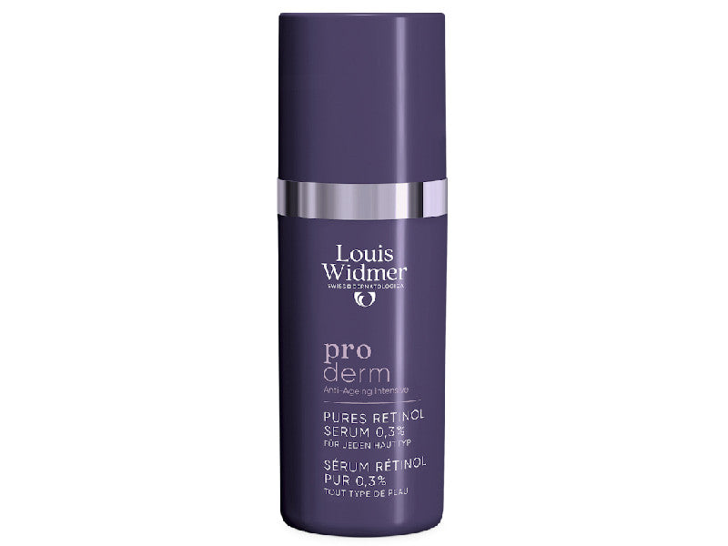 Louis Widmer Proderm Ser cu Retinol Pur 0,3% fara parfum, 30ml