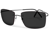 Ochelari de soare Silhouette TMA Collection Avior 8741/75-9040-00, 2024, SPX Hightech Titanium, polarizat, p/u barbati