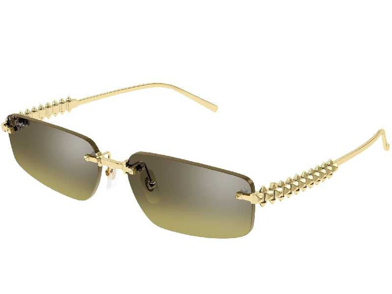 Ochelari de soare Cartier Clash CT0544S-006/58-16-140, din Metal, unisex