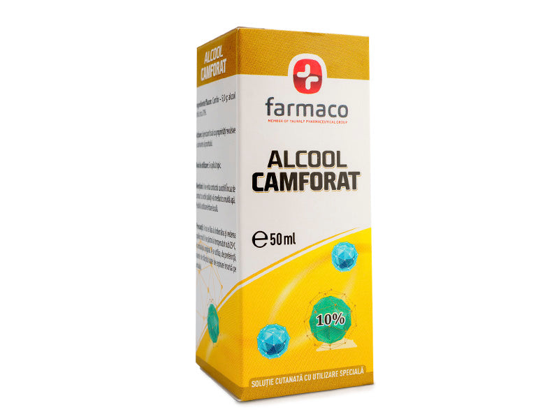 Alcool Camforat 10% 50ml