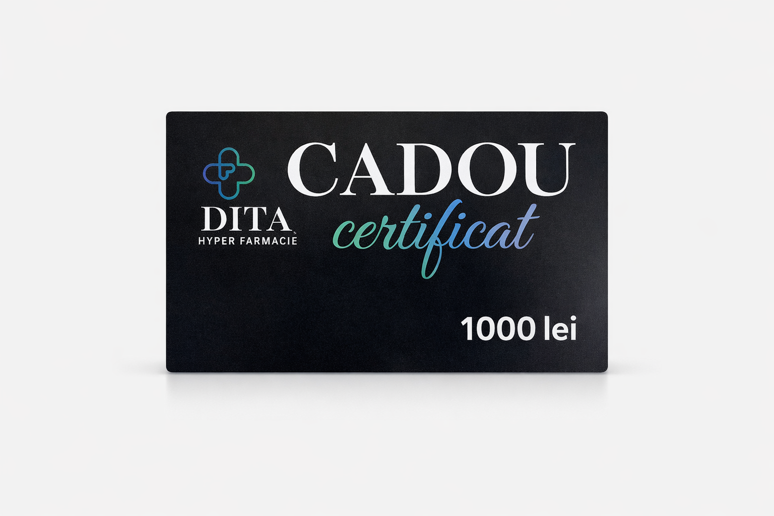 Certificat cadou Hyper Dita 1000 lei (Dermatocosmetica)