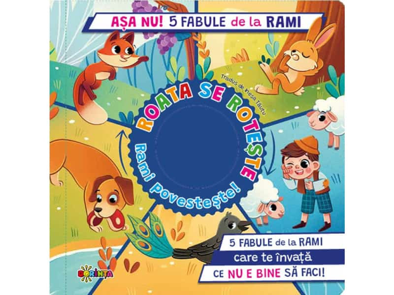 Carte 5 spirale fermecate.Asta nu! 5 fabule de la Rami