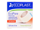 Emplastru medical Ecoplast netesut 2,5cm x 5m EcoPore