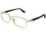 Rama optica Cartier C Decor CT0520O-001/58-17-145, 2025, din Metal, p/u barbati