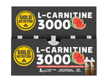 GoldNutrition L-Carnitine 3000mg cu aroma de pepene rosu fiole N20 (GN61024)