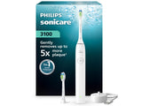 Philips Sonicare Seria (C)3100 Periuta de dinti sonica electrica alba + 2 rezerve (HX4032/21)