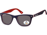 Ochelari de soare Montana MP41J, 2024, blue/red, unisex+ husa