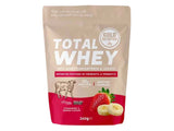 GoldNutrition Pudra proteica Total Whey capsuni si banane 260g (GN61231)