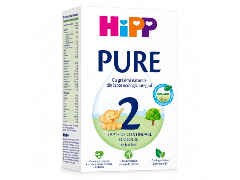 Hipp 2 20019 PURE Formula de lapte 300g