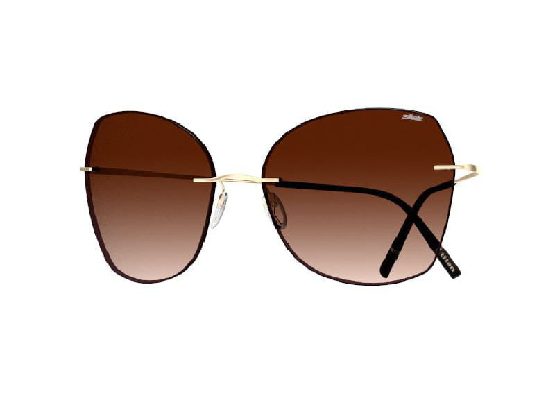 Ochelari de soare Silhouette TMA collection, Adara 8192/75-7530- 61/17, 2024, High-tech-Titanium, p/u femei