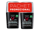 Vichy Deo Roll-On Homme Invisible 72h 1+1 (-50% la al doilea produs)
