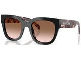 Ochelari de soare Prada PR C04S 23F90P size 52 ,din metal,pentru femei