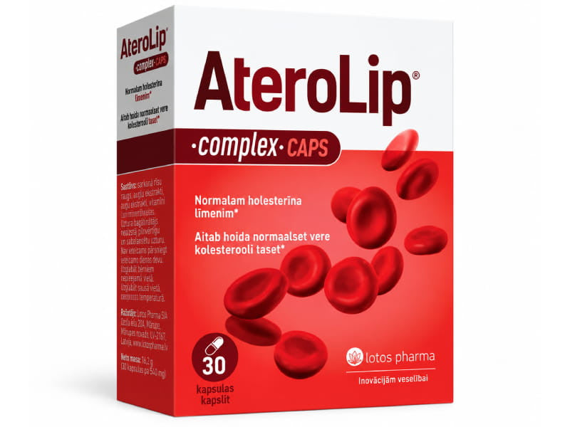 Aterolip complex caps.