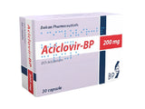 Aciclovir 200mg caps.
