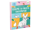Carte Colorez si invat. Legume, fructe si anotimpuri